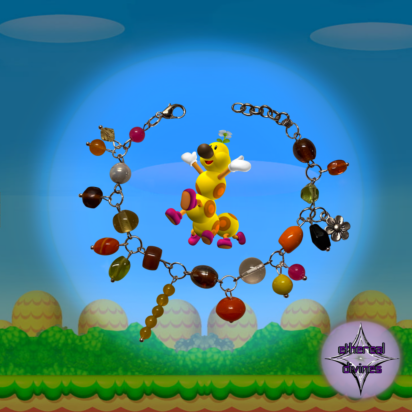 Wiggler Inspired Charm Bracelet