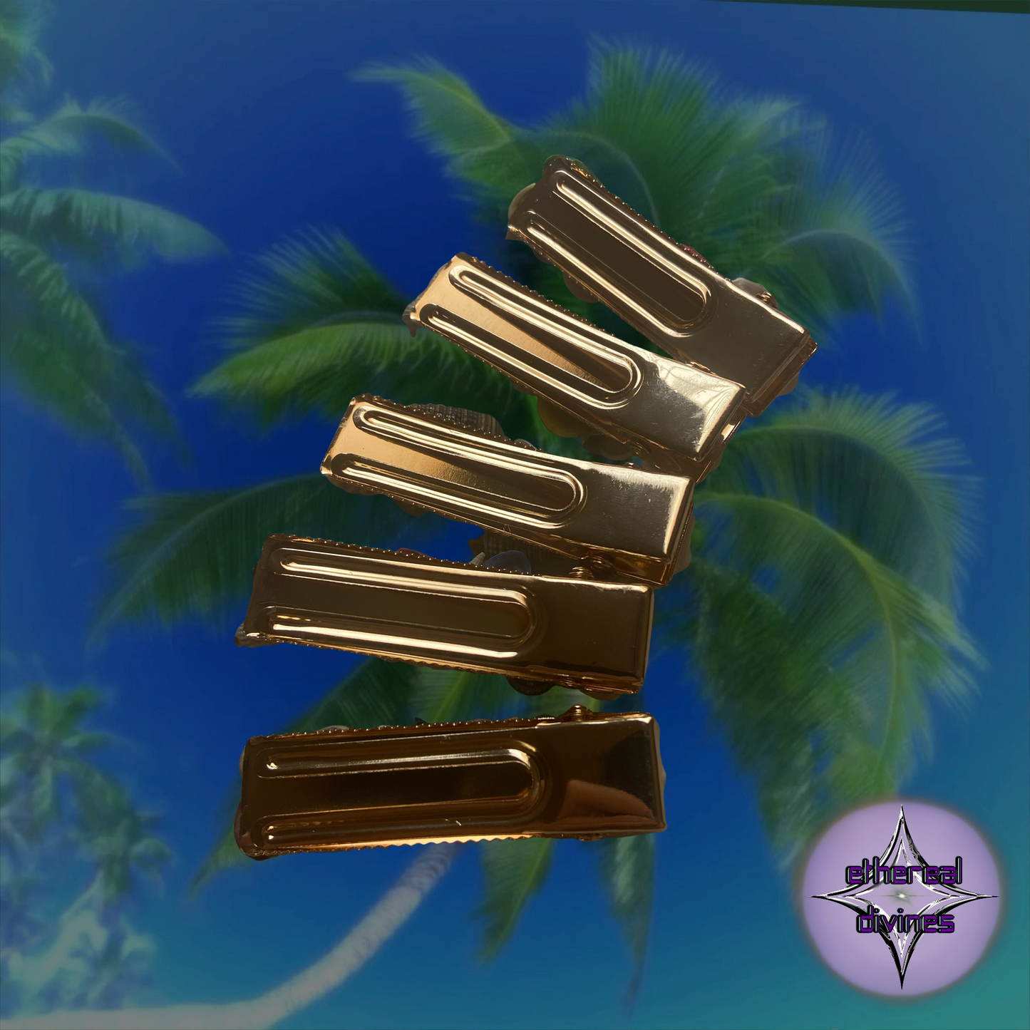 Seashell Hunter Hair Clip