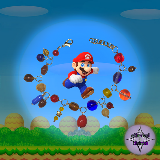 Mario Inspired Charm Bracelet