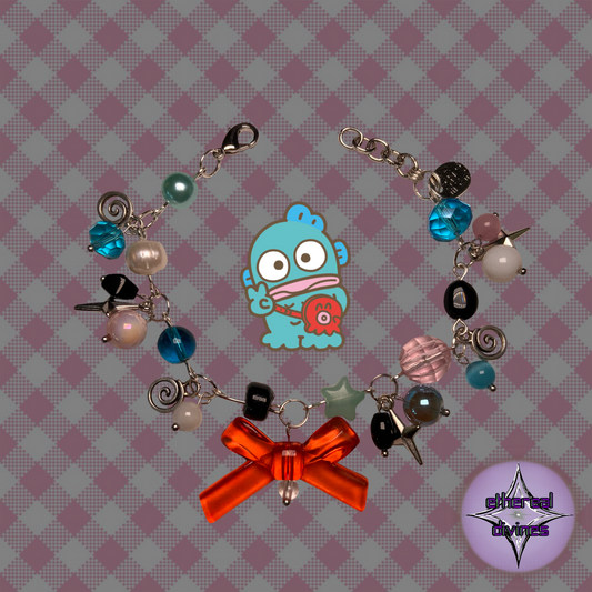 Hangyodon Inspired Charm Bracelet