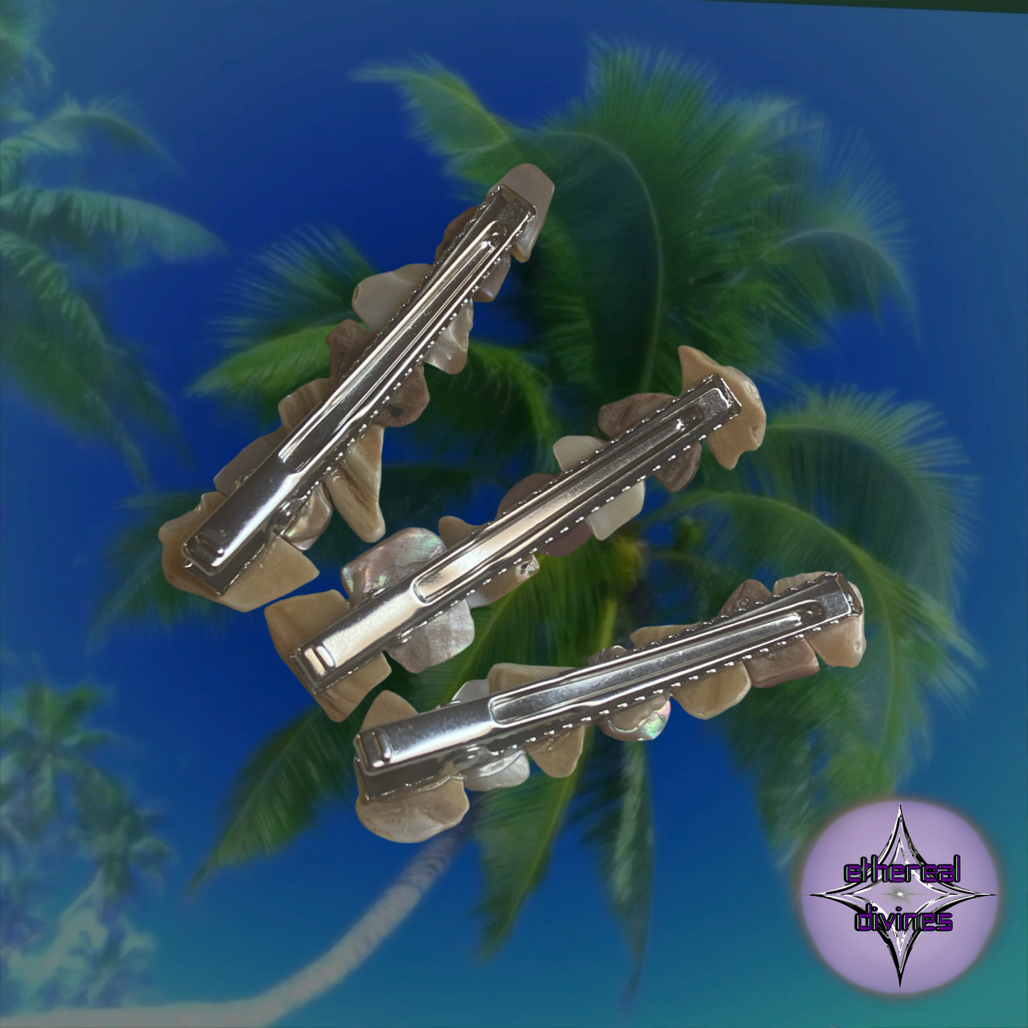 Oh How You Shine Hair Clip (white)