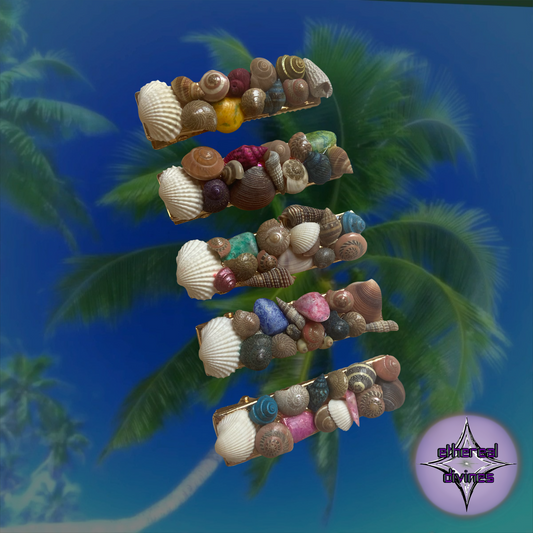 Seashell Hunter Hair Clip