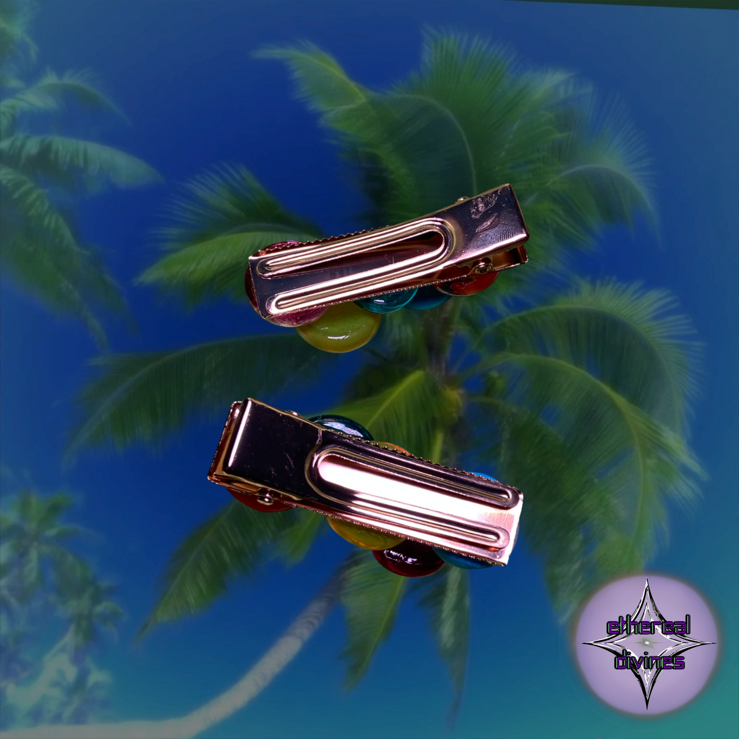 Fruity Pebbles Hair Clip