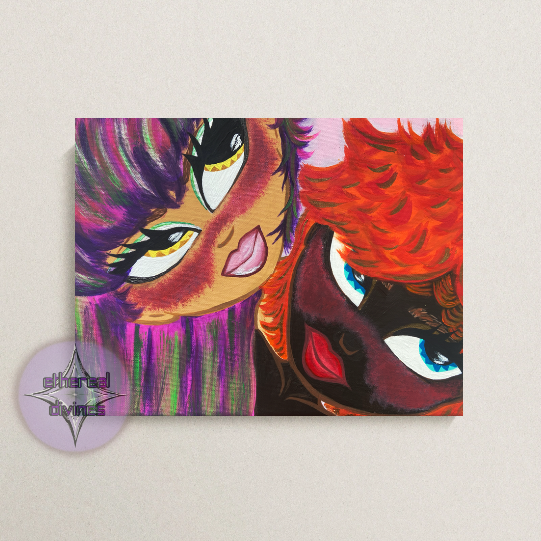 Baddies Come Best in Duos Print