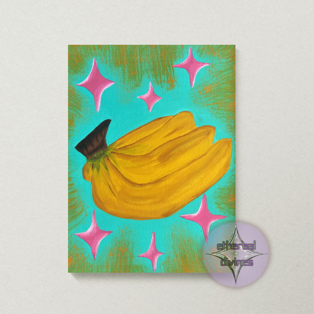 For the Love of Bananas Print