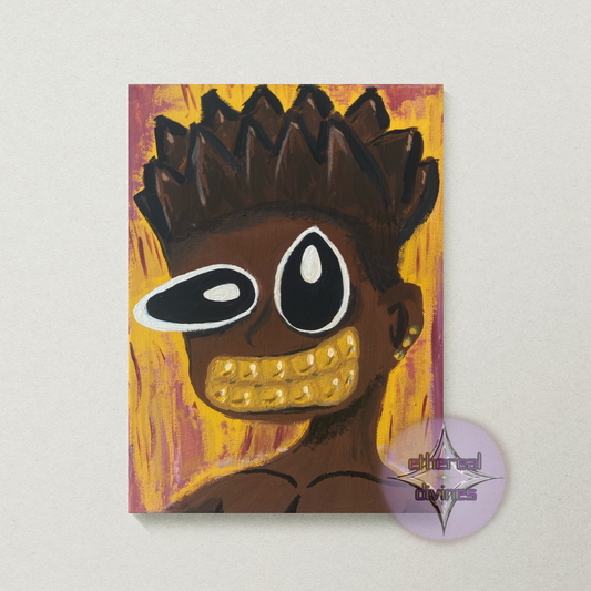 Golden Ebony (Version 2) Print