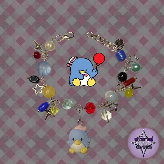 Tuxedo Sam Inspired Charm Bracelet