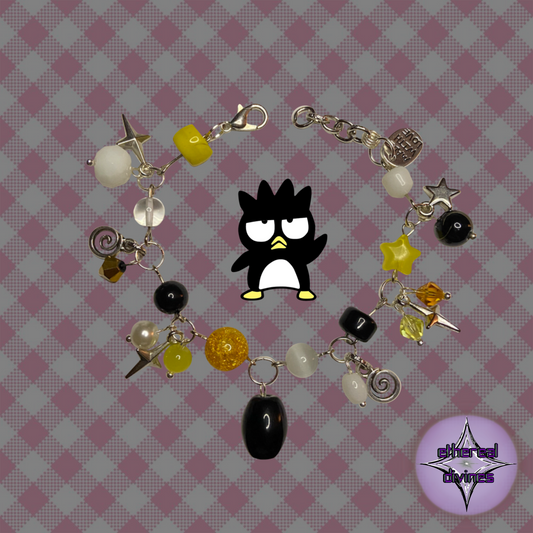 Badtz Maru Inspired Charm Bracelet